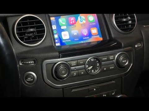 Видео: Добавление Apple Carplay на Land Rover LR4