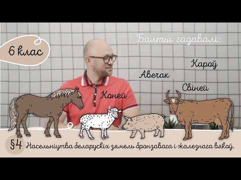 Видео: 6. §4 Насельніцтва беларускіх зямель бронзавага і жалезнага вякоў