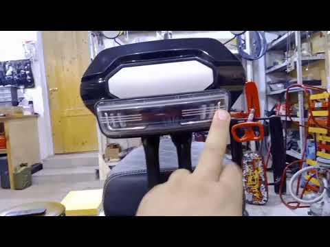 Видео: Ikingi M11 Pro, легкая модернизация, задний фонарь, розетка.