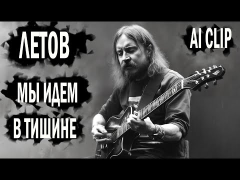 Видео: Летов - Мы идем в тишине (нейросеть)