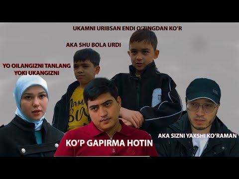 Видео: Сен хотинимсан, у эса укам, сени деб укамдан воз кечмайман