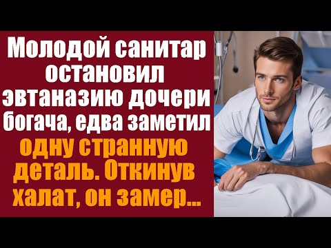 Видео: Молодой санитар остановил эвтаназию дочери богача, едва заметил одну странную деталь. Откинув халат