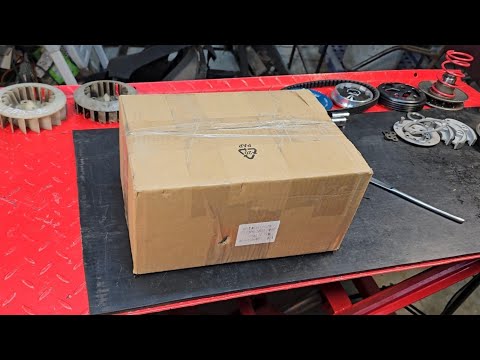 Видео: Посылка от подписчика - вопрос по трансмиссии скутера Honda Dio 120cc