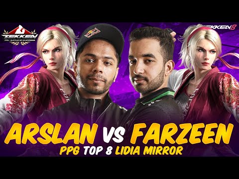 Видео: Арслан Эш (Лидия) против Фарзина (Лидия) - ТОП 8 - PPG Битва чемпионов
