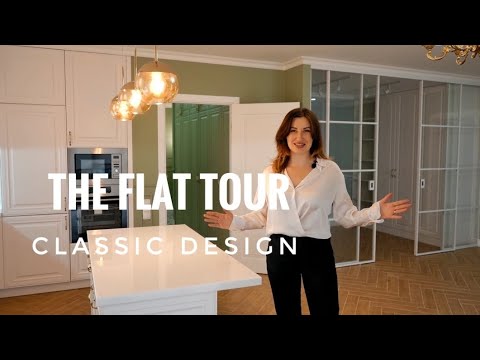 Видео: the flat tour. classic design.  огляд класичної квартири