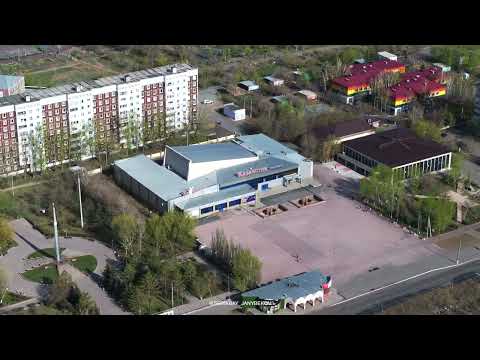 Видео: Экибастуз с высоты птичьего полёта.  25 апреля 2025. Смотреть в 4К разрешении