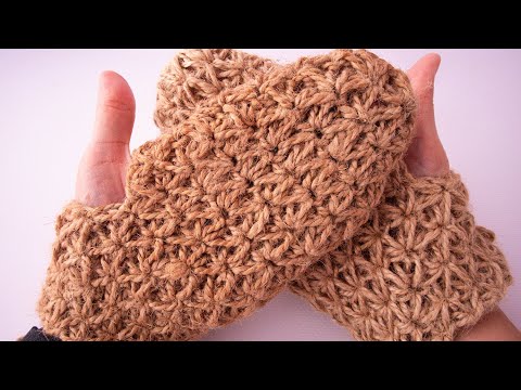 Видео: Идеальная мочалка-рукавичка из джута! Эко вязание крючком