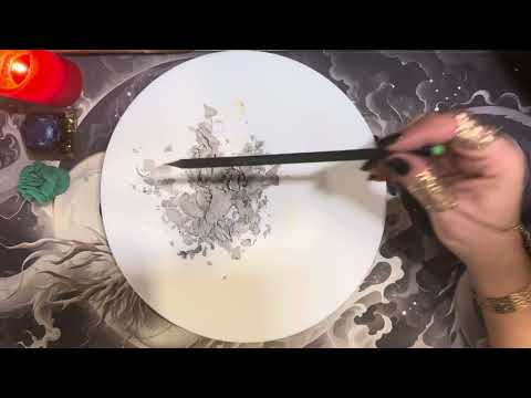 Видео: Предсказание на пепле!!! Духи рода послание!