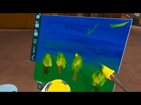 Видео: АСМР РИСУЕМ В VR