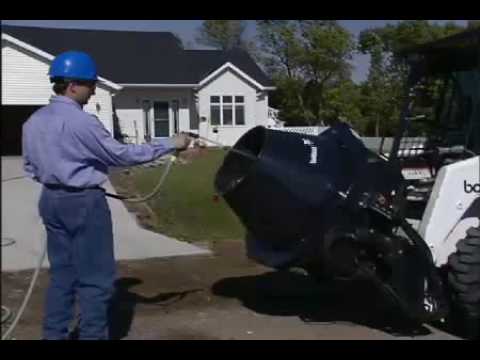 Видео: Бетоносмеситель Bobcat