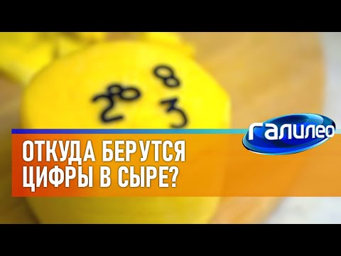 Видео: Галилео 🧀 Откуда берутся цифры в сыре?