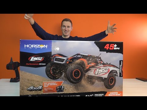 Видео: Тест-драйв МОЩНОГО Шорта Losi Baja Rey ... Скорость и дрифт!