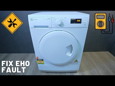 Видео: Устранение ошибки EHO в сушильной машине Electrolux Zanussi. Простой ремонт.