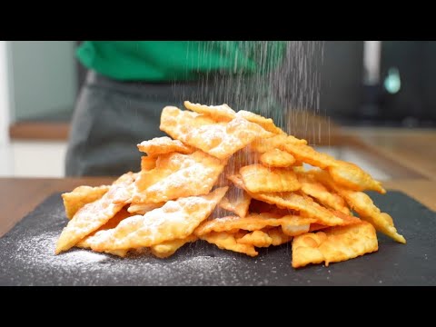 Видео: 😋 Всего 2 ингредиента! Хрустящий хворост к чаю!