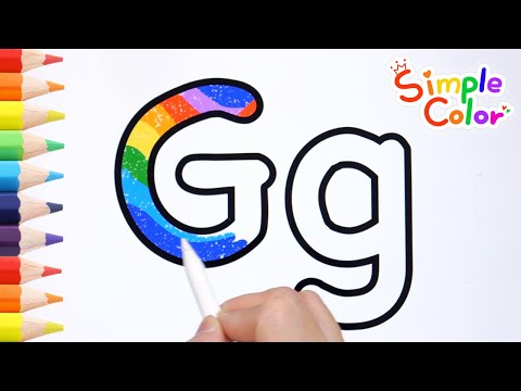 Видео: Напишите буквы по порядку и найдите буквы в словах | Выучите буквы e, f, g, h