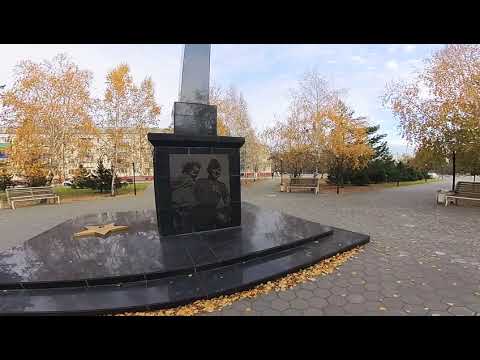 Видео: Рудный .прогулка по улицам  снимаю на #INSNA360X3