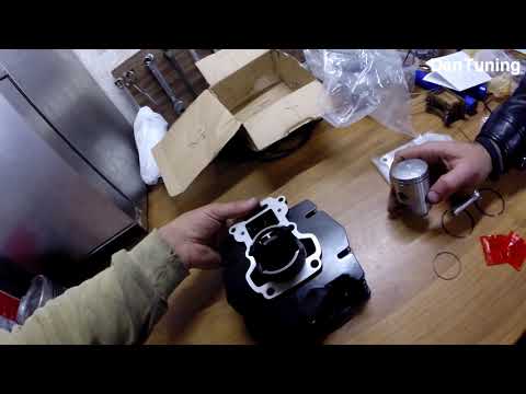 Видео: Цилиндр Сузуки АХ 100 Обзор , развертка