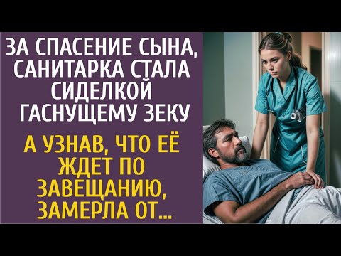 Видео: За спасение сына, санитарка стала сиделкой гаснущему зеку… А узнав, что ее ждет по завещанию…