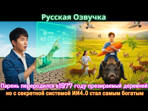 Видео: Парень переродился в1977 году презираемый деревней, но с секретной системой ИИ4.0 стал самым богатым