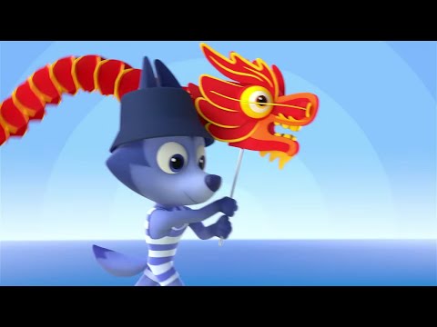 Видео: Цветняшки - Игры на пляже - Любимые серии! - Мультики и песенки для малышей