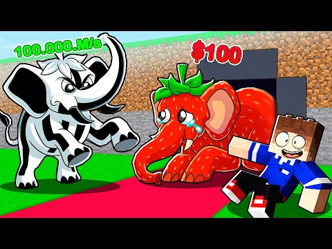 Видео: ПОЧЕМУ ВСЕ ОБИЖАЮТ КЛУБНИЧНОГО СЛОНА В МАЙНКРАФТ СЕКРЕТНЫЙ БРЕЙНРОТ