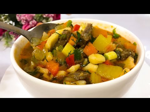 Видео: Мампар. Ауызашарға сорпа тамақ. Қазақша рецепт. Subtitles