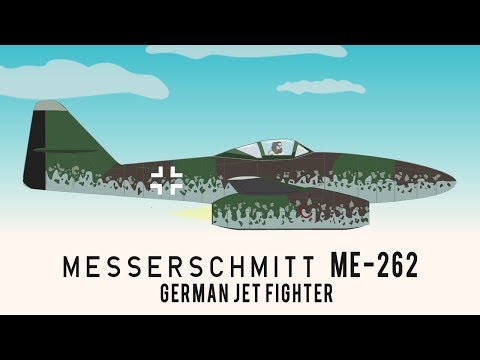 Видео: Реактивный истребитель ME 262
