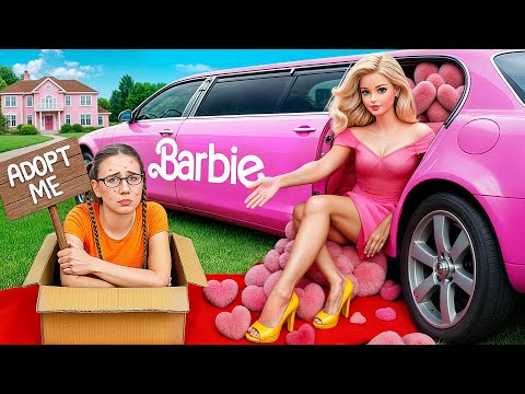 Видео: Меня Удочерила Кукла Барби | Экстремальное Преображение Челлендж от Multi DO Girls