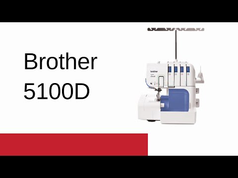 Видео: Brother 5100D - обзор оверлока