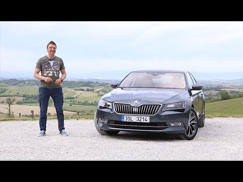 Видео: Тест-драйв Skoda Superb (2015) в Италии