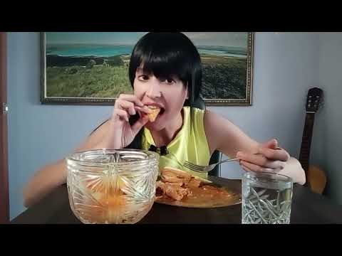 Видео: МУКБАНГ/ЖАРКОЕ/САЛАТ🥗🥗🍲