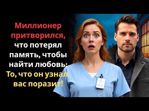 Видео: Миллионер притворился, что потерял память, чтобы найти любовь. То, что он узнал, вас поразит!