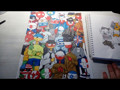 Видео: Мои рисунки! (#20)