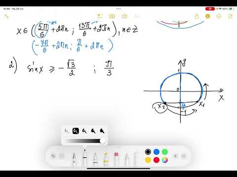 Видео: Тригонометричні нерівності . Урок 2. Алгебра 10 клас