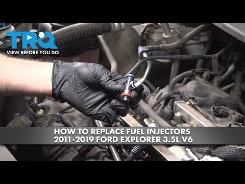 Видео: Как заменить топливные форсунки Ford Explorer (3,5 л V6) 2011–2019 гг.