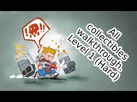 Видео: Rad Rodgers. All collectibles walkthrough (100%, Hard, PS4). Level 1. Прохождение 100%. Уровень 1