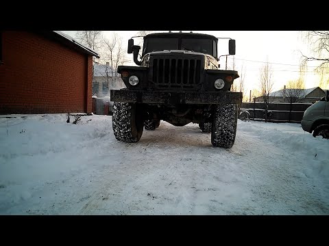 Видео: Урал 4320, прокачка тормозов и их проверка.