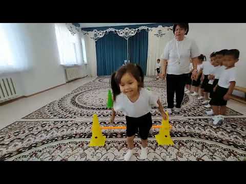 Видео: #1Аққайың бөбекжай -бақшасы.Т: "Сан түрлі секіре аламыз"  Дене шынықтыру нұсқаушысы: Б.Әбдешева.
