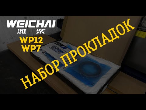 Видео: Бюджетные комплекты уплотнений на ДВС #weichai WP12 и WP7