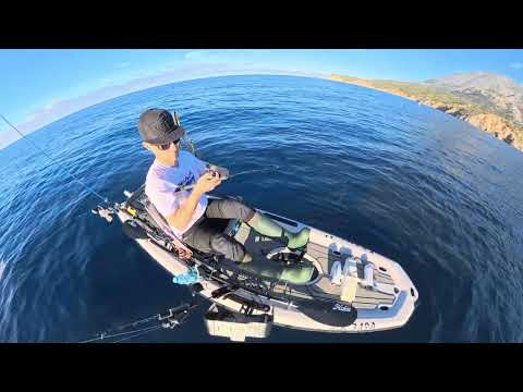 Видео: Риболов с каяк на дънни риби в Гърция 