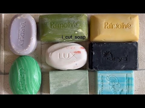 Видео: Asmr cutting dry soap/soap carving/relax video/резка сухого мыла