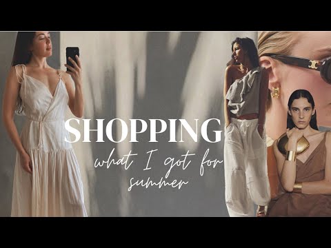 Видео: ЛЕТНИЙ ШОПИНГ | Celine Cos Massimo Dutti Zara