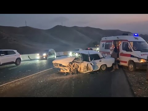 Видео: Ноокат районунда 2 унаа кагышты