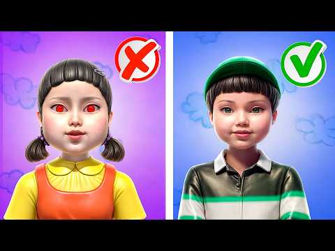 Видео: Игра в Кальмара в Реальной Жизни!