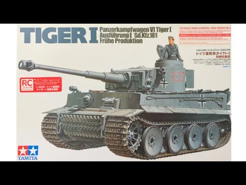 Видео: Обзор модели "Тигр" Early Tamiya + конверсия для подводного Тигра