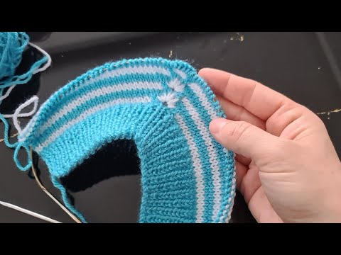 Видео: Подошва бесшовная 💙Легкие женские носки спицами пошагово ✅️