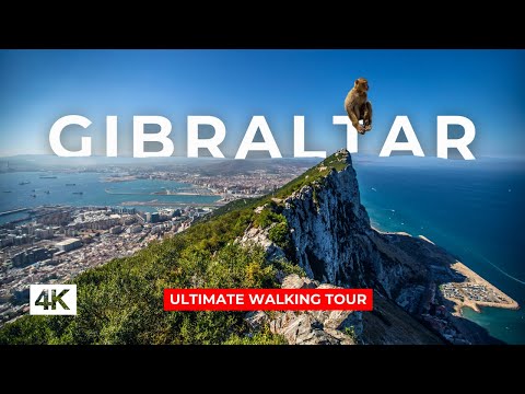 Видео: Гибралтар в пешеходной экскурсии найдется что-то для каждого