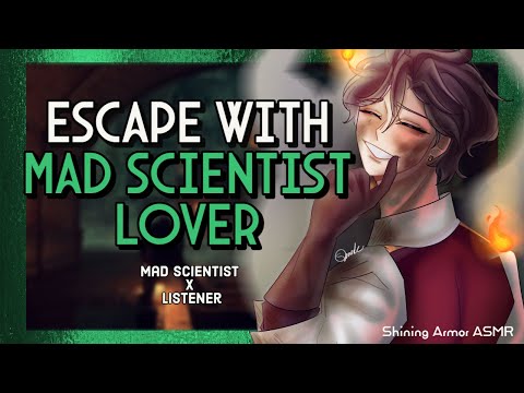 Видео: [M4F] Побег с безумным учёным-любовником [ASMR-ролевая игра] [Учёный х Слушатель] [Экшен] [Стимпанк]