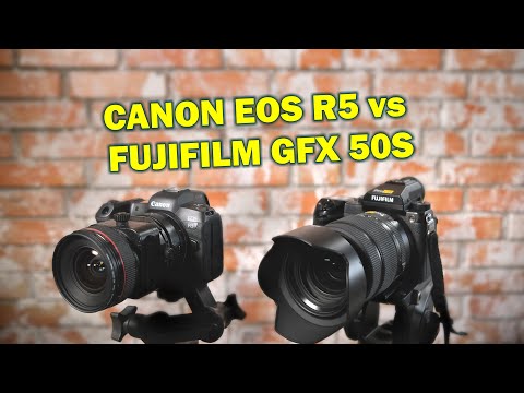 Видео: Canon R5 vs Fuji GFX 50S. Тест - полный кадр против среднего формата