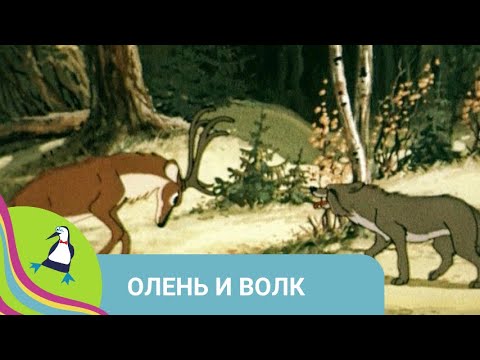 Видео: 👨‍👨‍👧‍👧 СТАРАЯ НАРОДНАЯ ДОБРАЯ СКАЗКА! Олень и волк. Союзмультфильм. StarMediaKids